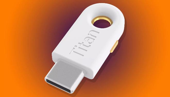 Корпорация Google выпустила ключ безопасности Titan с разъемом USB Type-C