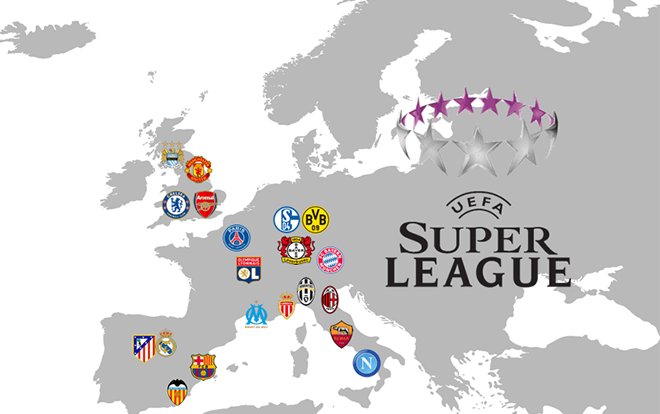 Создание футбольной Суперлиги переполошило весь мир, включая и доменный рынок