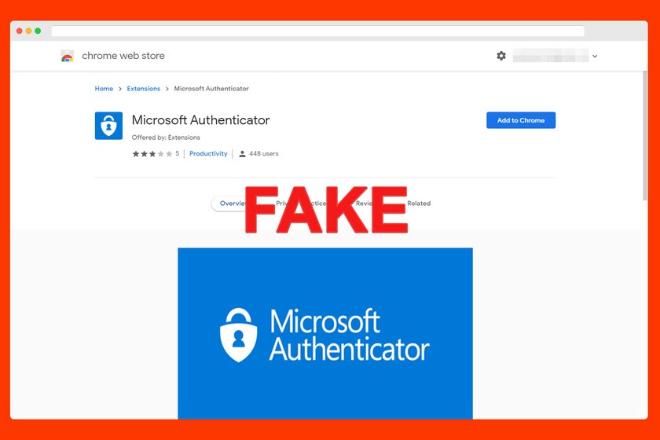 В магазине расширений Google Chrome обнаружилось фальшивое расширение Microsoft Authenticator