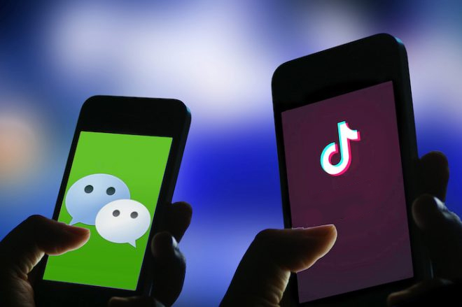 Загрузка TikTok и WeChat запрещена в США